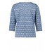 Betty Barclay - 2031 2474 pull sweater blauw beige print.
